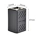 ATPWONZ RJ45 Coupler 5 Pack Ethernet Cable Extender Adapter in-line Coupler for Cat7 Cat6 Cat5e Female to Female (Black)