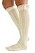 Modern Boho The Original Button Boot Socks with Lace Trim Boutique Socks Cream