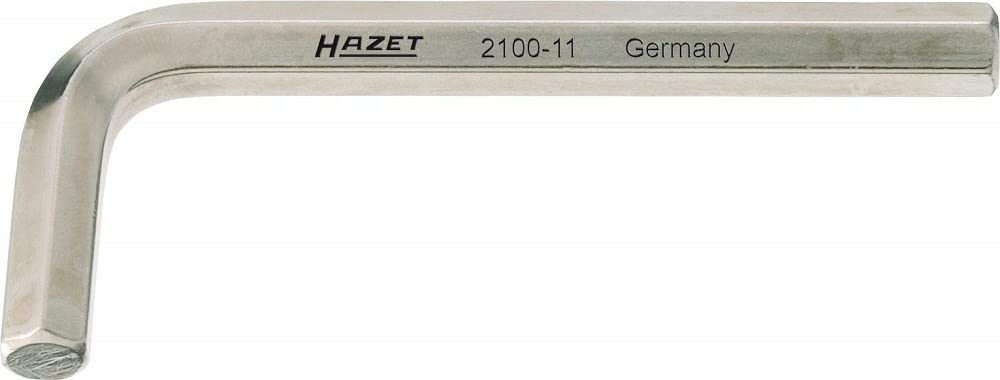 HAZET 2100-07 Hexagon Profile Offset Screwdriver - Nickel-Plated