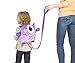 Nuby 2 in 1 Harness Backpack, Monster, Purple, Child Leash, Baby Walking Safety Harness, Kid Backpack with Tether, Toddler Travel, Wrist Leash