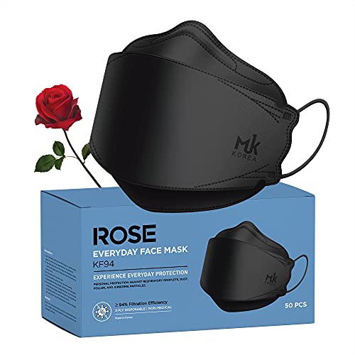 Rose Mask KF94, Experience everyday protection, 94 Filtration Efficiency, Custom Fit and Secure