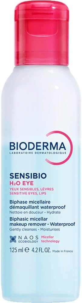 Bioderma Sensibio H2O Eye Biphase Waterproof Micellar Makeup Remover Sensitive