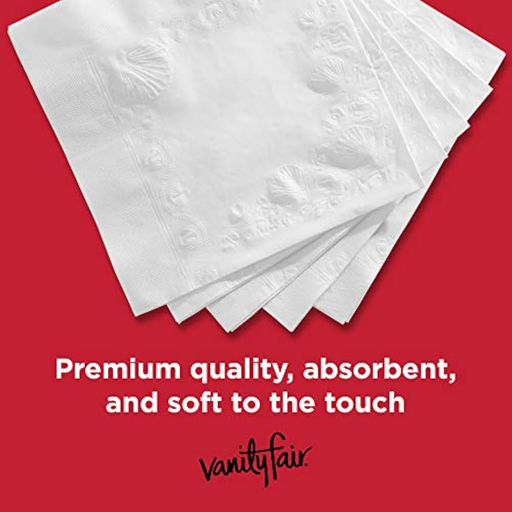 Fair Everyday Napkins White Paper 200 Pack Of 2 Vanity eBay