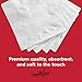 Vanity Fair Everyday Casual Paper Napkins, Classic White, 100 Count (Pack of 12)