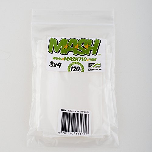 Mash 120u 3"x4" Rosin Bags - 10pack