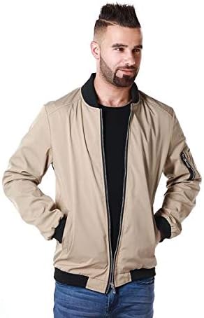 mist casual bomber jacket