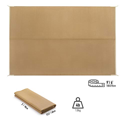 Green Elephant Recycled Plastic Outdoor Rug Reversible Plastic Straw