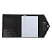 Samsill Envelope Style Trifold Padfolio for Women, Resume Portfolio, Business Portfolio with Magnetic Closure, 8.5 x11 Writing Pad, Black