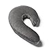 Avana Uno Adjustable Memory Foam Snuggle Pillow for Side Sleepers, Grey