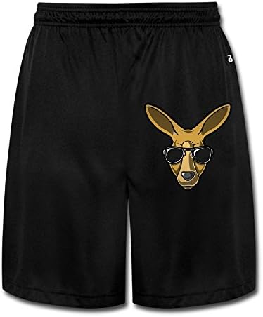 Men's Simple KANGAROO Short Walkout Pants Size XXL Black