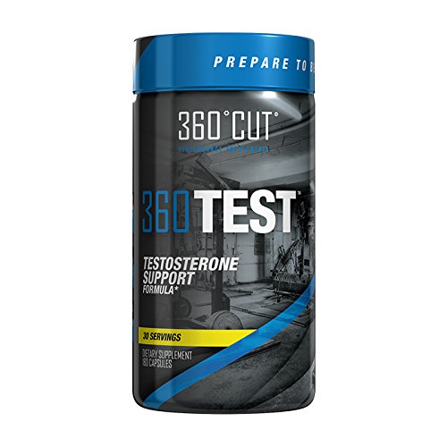 360CUT 360TEST - 360TEST Testosterone Booster Supplement, Boost Muscle Growth, Sex Drive, Stamina and Energy.  D- Apartic Acid, Maca, Long Jack, and Other Male Performance Enhancers