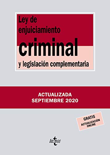 Ley de Enjuiciamiento Criminal y legislación complementaria (Derecho - Biblioteca de Textos Legales)
