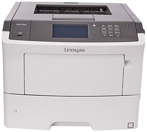 lexmark ms610de black and white laser printer white 35s0500