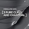 L'Oreal Paris Pure Clay Black Charcoal Detox Face Mask, Deep Cleansing Skin Care for All Skin Types 50 ml