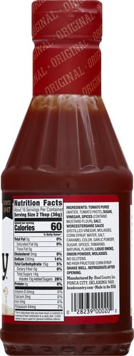 HEAD COUNTRY BAR-B-Q SAUCE, ORIGINAL FLAVOR, 20 OZ