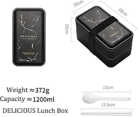 Bruce Dillon Tragbare rechteckige doppelschichtige Kunststoff