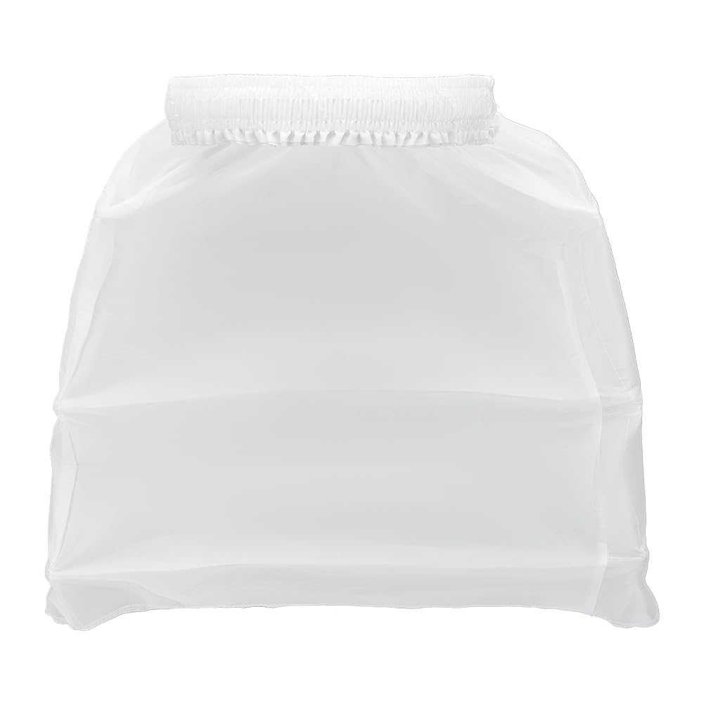 BENECREAT White 320×420×350mm/12.6×16.5×13.8inch Cage Hoop Skirt Petticoat, Hoop Crinoline Cage Buttocks Hip Bustle, Victorian Petticoat Hoops Skirt for Wedding Dress, Christma, Party
