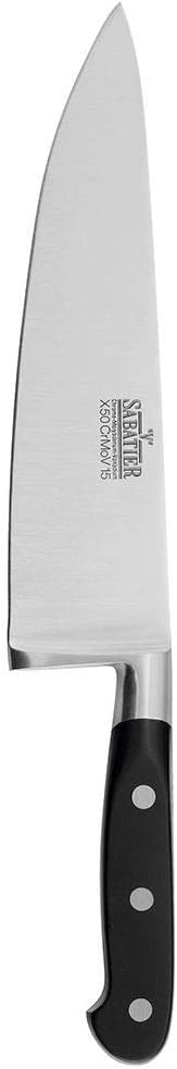 Richardson Sheffield 20 cm V Sabatier Cooks Knife, Silver - Image 5