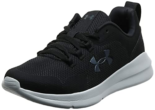 under armour women's black tennis shoes