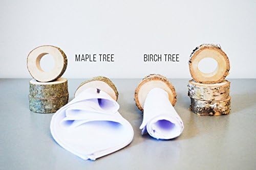 Rustic wood napkin rings, Set of 2 wooden napkin rings, Rustic wedding table decor, Baltic birch napkin rings, Maple tree napkin rings, Wedding table decor, Napkin ring set, Reclaimed wood Napkin ring