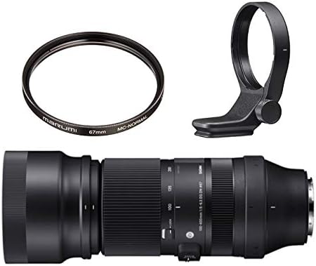 Amazon セット品 レンズフィルター三脚3点セット シグマ 100 400mm F5 6 3 Dg Dn Os ソニーeマウント用 フルサイズミラーレス専用 超望遠ズーム 三脚座 フィルターセット ビデオカメラ用交換レンズ 通販