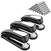 MROCO Desk Stapler, 360 Degree Rotatable Stapler, 20 Sheets Capacity with 3000 Staples,Office Stapler,Half Strip,Specialized For Booklet Stapling,Staples for Swingline,Bostitch Staples,3 Pack(Black)