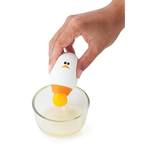 Joie Eggy Egg Squeeze Separator, BPA-Free Silicone, 2.75-Inches x 2-Inches Home & Kitchen, Kitchen & Dining, Kitchen Utensils & Gadgets, Specialty Tools & Gadgets, Egg Separators