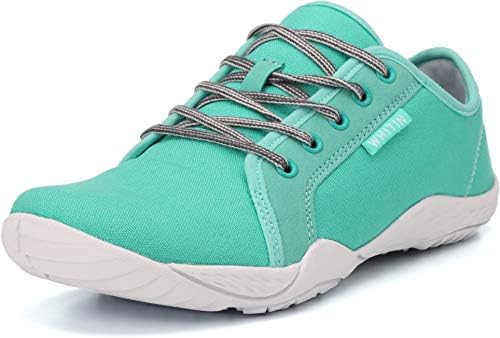 WHITIN Mens Canvas Barefoot Sneakers 