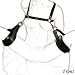Crazycity Sturdy Sling Spreader Thighs Hand Restraint Bondage Unisex Harness with Adjustable Designed Under the Bed Restraint Tool,Easy Access & Portable Pleasure Cuffs for Fetish Sex Game