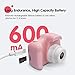 Kids Camera, Digital Camera for Kids 16.0MP 2.0 Inch HD Shockproof Camera, IPS Screen Kids Video Camera with 32 GB Memory Card and Games, Mini Kids Camcorder(1920x1080P) Camera Gifts for Kids (Pink)