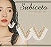 Subiceto 12 Pairs Colorful Tassel Dangle Earrings for Women Statement Bohemian Handmade Lightweight V-shaped Hanging Fringe Drop Earrings