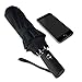 Compact Umbrella,Black Automatic Folding 10 Ribs,Travel Umbrella, 60Mph Windproof Reinforced Canopy, Ergonomic Non-Slip Handle, Auto Open/ Close for One Handed Operation
