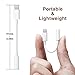Headphone Adapter 3.5mm Jack Adaptor for iPhone, Headphone Plug Connectors Adapter, Compatible with iPhone 7&8/7&8Plus iPhone X/Xs/XR/XS Max Adapter Headphone Jack and More (iOS 10/ iOS)thumb 1