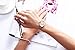 KASHIDUN Women's Watches Luxury Dress Fashion Gorgeous Waterproof Small Quartz Wristwatches Mesh Alloy Bracelet Rose Gold Color