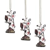 Design Toscano Order of the Teutonic Knights Holiday Ornament (Set of 3)