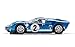 Scalextric Ford GT40 MKII 12 Hr of Sebring 1967 1:32 Slot Race Car C3916, Blue