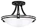 Deco Modern Ceiling Light Semi Flush Mount Fixture Oil Rubbed Bronze 16
