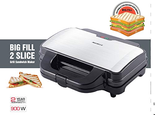 Havells Big Fill 900-Watt 2 Slice Sandwich Maker
