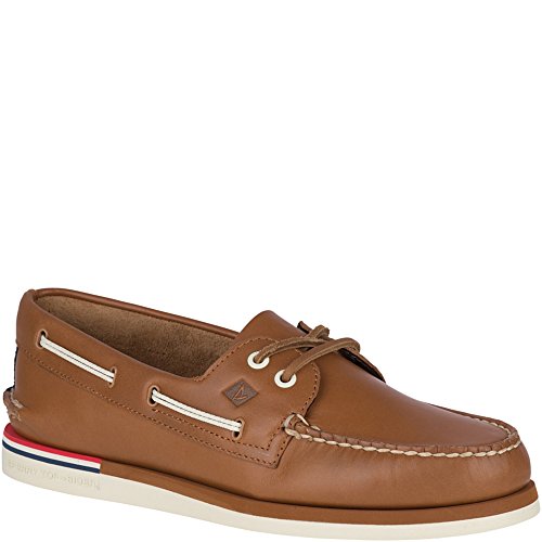 Sperry Top-Sider Men's a/O 2-Eye Nautical Boat Shoe, Tan, 12 M US