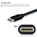 Type C Charger Cable, MIVINE 3 Pack 6Ft Nylon Braided USB C Reversible Connector Fast Charging Data Cable for Galaxy Note 8 S8 S8+ Oneplus 3T 5 5T Pixel 2 XL Nexus 6P 5X LG G6 G5 V20 Moto Z Play