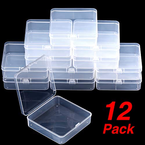 3 SATINIOR+Plastic+Storage+Containers+Hinged