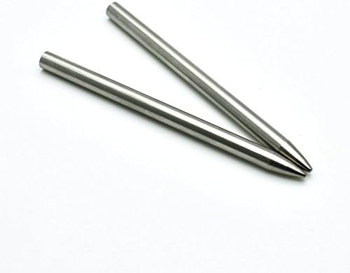 APUXON Stainless Steel 550 Paracord Fid, Lacing, Stitching Needles (2 Pack)