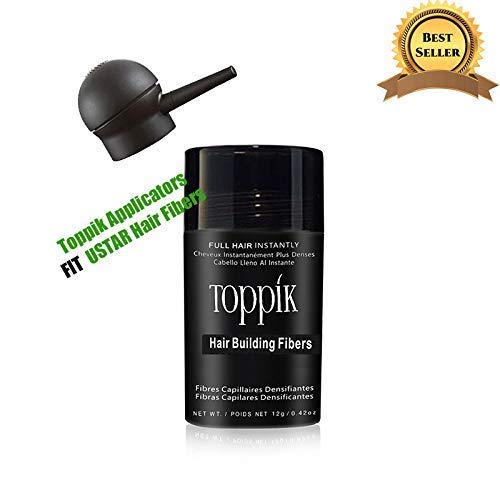 Ustar Hair building Fibers Hair Loss Concealer for Thinning Hair Auburn 0.42oz 12g