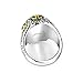LAOYOU Sugar Skull Rings for Men Women, Stainless Steel Day of The Dead Gothic Cross Mens Jewelry, Womens Biker Cool Ring