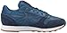 Reebok Women's CL Leather Spp Fashion Sneaker, Noble Blue/Collegiate Navy, 7 M US