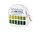 Ph. Test Tape Dispenser Hydrion Papers Strips Made for Saliva Or Urine Testing-Range Is in 2 Intervals & From 5.5 To 8.0, Check Body for Alkaline or Acid Environment, Approx. 100 Tests