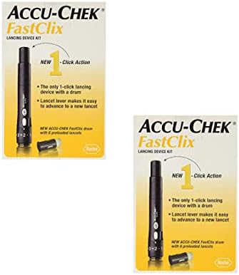 Fastclix Accu-Chek Fastclix Lancing Device Kit (2 Pack)