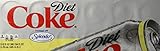 12 Pack 12 Ounce Cans Diet Coke with Splenda