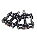RockBros MTB Mountain Bike Pedals Flat Aluminum Alloy Platform Sealed Bearing Axle 9/16