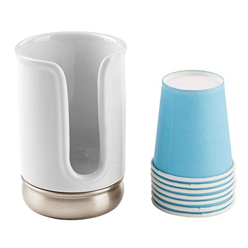 3 mDesign+Decorative+Disposable+Dispenser+Countertops